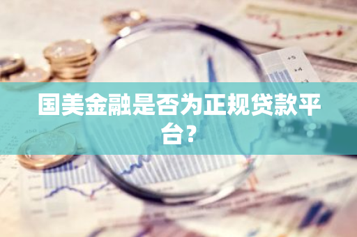 国美金融是否为正规贷款平台？