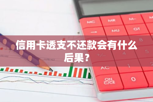 信用卡透支不还款会有什么后果？