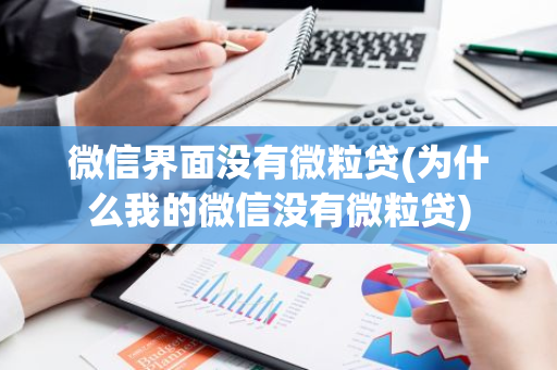 微信界面没有微粒贷(为什么我的微信没有微粒贷)