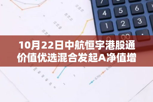 10月22日中航恒宇港股通价值优选混合发起A净值增长0.54%，近6个月累计上涨22.05%