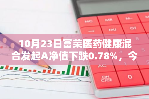 10月23日富荣医药健康混合发起A净值下跌0.78%，今年来累计下跌10.89%