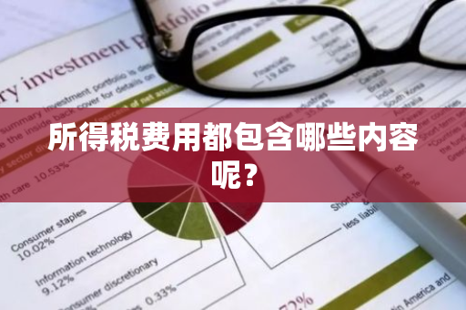 所得税费用都包含哪些内容呢？