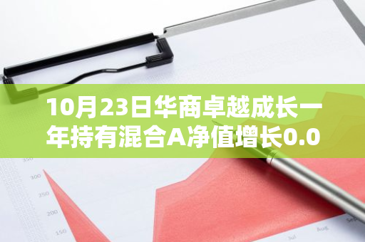 10月23日华商卓越成长一年持有混合A净值增长0.02%，近1个月累计上涨25.61%