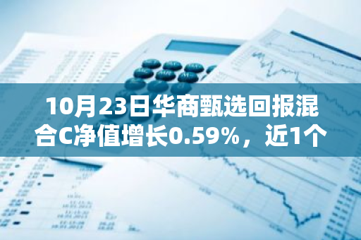 10月23日华商甄选回报混合C净值增长0.59%，近1个月累计上涨23.06%