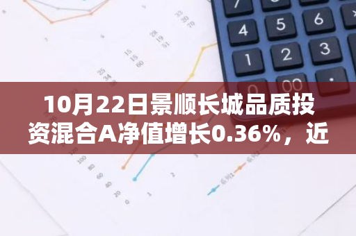 10月22日景顺长城品质投资混合A净值增长0.36%，近1个月累计上涨21.59%