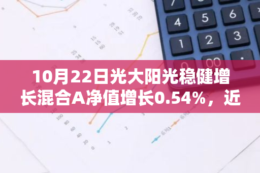 10月22日光大阳光稳健增长混合A净值增长0.54%，近1个月累计上涨8.33%