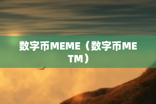 数字币MEME（数字币METM）