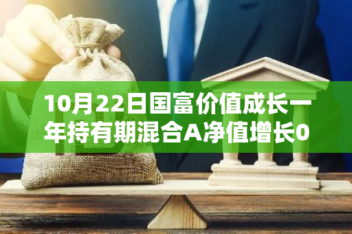 10月22日国富价值成长一年持有期混合A净值增长0.99%，近1个月累计上涨25.22%