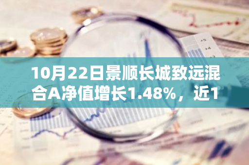 10月22日景顺长城致远混合A净值增长1.48%，近1个月累计上涨29.42%