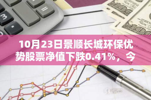 10月23日景顺长城环保优势股票净值下跌0.41%，今年来累计上涨1.31%