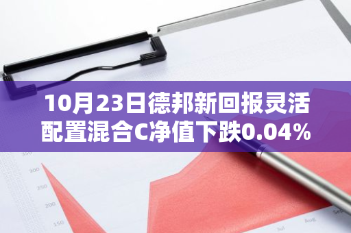 10月23日德邦新回报灵活配置混合C净值下跌0.04%，近6个月累计上涨11.57%