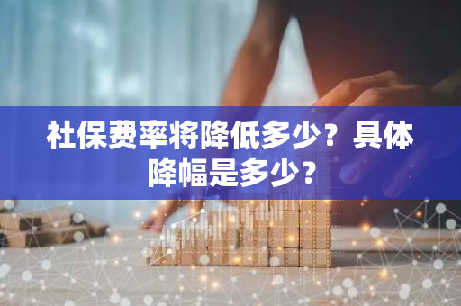 社保费率将降低多少？具体降幅是多少？