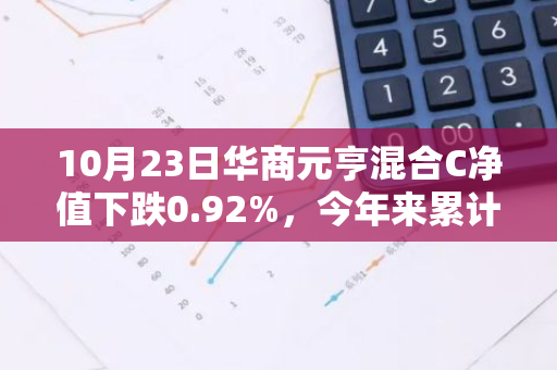 10月23日华商元亨混合C净值下跌0.92%，今年来累计上涨25.6%