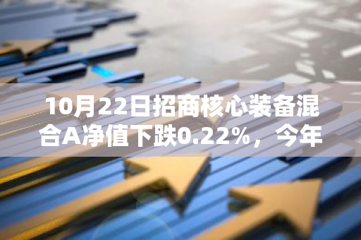 10月22日招商核心装备混合A净值下跌0.22%，今年来累计下跌5.5%