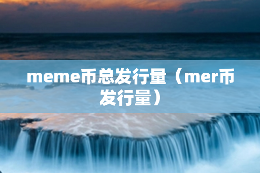 meme币总发行量（mer币发行量）