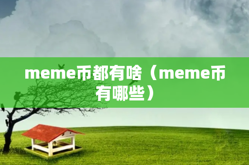 meme币都有啥（meme币有哪些）