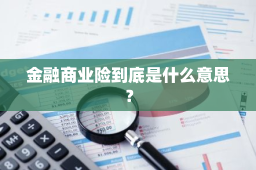 金融商业险到底是什么意思？