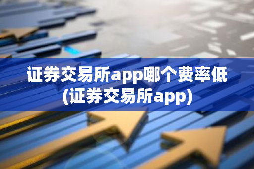 证券交易所app哪个费率低(证券交易所app)