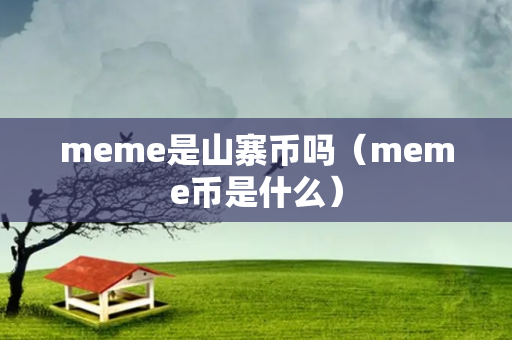 meme是山寨币吗（meme币是什么）