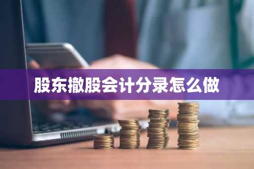 股东撤股会计分录怎么做