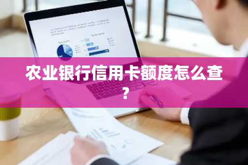 农业银行信用卡额度怎么查？