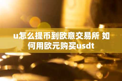u怎么提币到欧意交易所 如何用欧元购买usdt