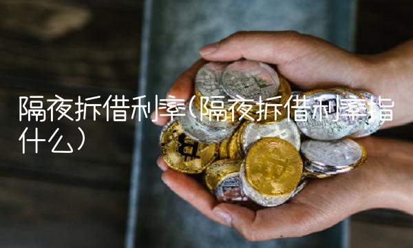 隔夜拆借利率(隔夜拆借利率指什么) 隔夜拆借利率(隔夜拆借利率指什么)