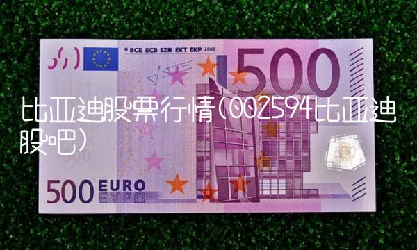 比亚迪股票行情(002594比亚迪股吧) 比亚迪股票行情(002594比亚迪股吧)