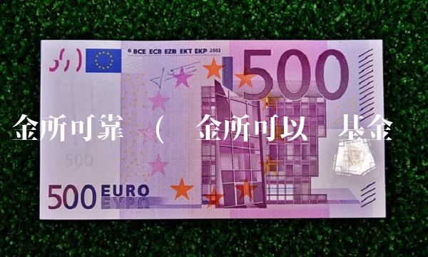 陆金所可靠吗(陆金所可以买基金吗)