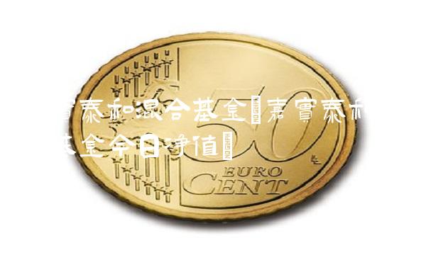 嘉实泰和混合基金(嘉实泰和混合基金今日净值)