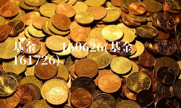 基金净值160626(基金净值查询161726) 基金净值160626(基金净值查询161726)