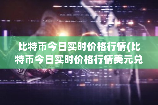 比特币今日实时价格行情(比特币今日实时价格行情美元兑换人民币)-第1张图片-ZBLOG