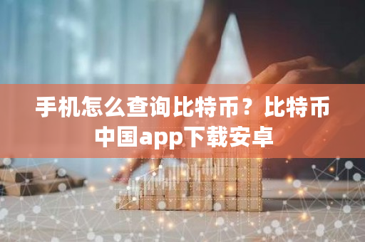 手机怎么查询比特币？比特币中国app下载安卓-第1张图片-ZBLOG