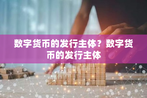 数字货币的发行主体?数字货币的发行主体-第1张图片-ZBLOG 数字货币的发行主体?数字货币的发行主体-第1张图片-ZBLOG