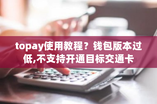 topay使用教程？钱包版本过低,不支持开通目标交通卡-第1张图片-ZBLOG