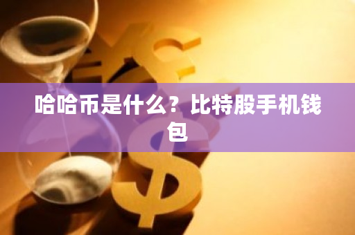 哈哈币是什么？比特股手机钱包-第1张图片-ZBLOG