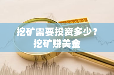 挖矿需要投资多少?挖矿赚美金-第1张图片-ZBLOG 挖矿需要投资多少?挖矿赚美金-第1张图片-ZBLOG