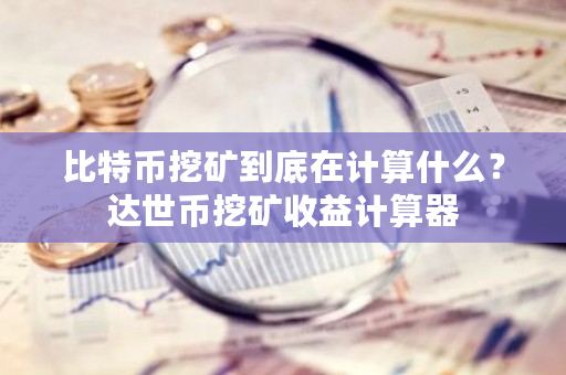 比特币挖矿到底在计算什么？达世币挖矿收益计算器-第1张图片-ZBLOG