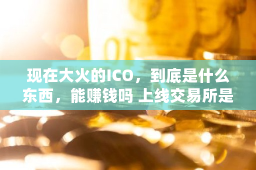 现在大火的ICO，到底是什么东西，能赚钱吗 上线交易所是什么意思