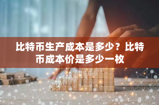 比特币生产成本是多少？比特币成本价是多少一枚-第1张图片-ZBLOG