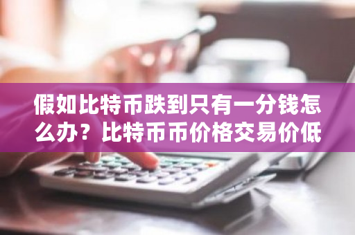 假如比特币跌到只有一分钱怎么办？比特币币价格交易价低的原因-第1张图片-ZBLOG