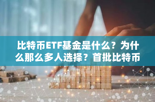 比特币ETF基金是什么？为什么那么多人选择？首批比特币etf-第1张图片-ZBLOG