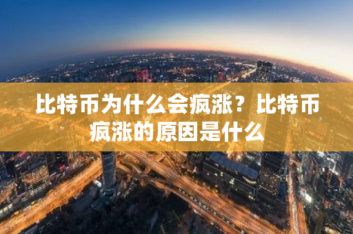 比特币为什么会疯涨？比特币疯涨的原因是什么-第1张图片-ZBLOG