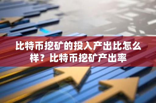 比特币挖矿的投入产出比怎么样？比特币挖矿产出率-第1张图片-ZBLOG