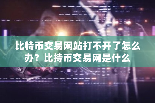 比特币交易网站打不开了怎么办？比持币交易网是什么-第1张图片-ZBLOG