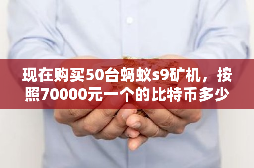 现在购买50台蚂蚁s9矿机，按照70000元一个的比特币多少时间能回本 比特币小鹿股票什么价格