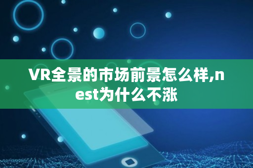 VR全景的市场前景怎么样,nest为什么不涨