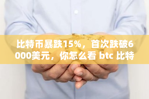 比特币暴跌15%，首次跌破6000美元，你怎么看 btc 比特币