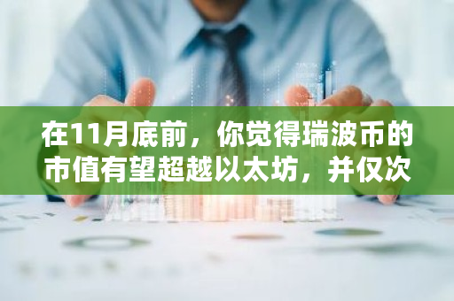 在11月底前，你觉得瑞波币的市值有望超越以太坊，并仅次于比特币吗？如果有，你觉得其可能性有多大 瑞波币总市值多少亿