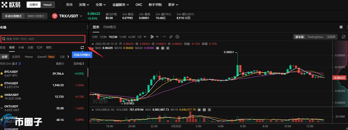 欧易交易所怎么购买TRX?欧易交易所买TRX教程 欧易交易所怎么购买TRX?欧易交易所买TRX教程